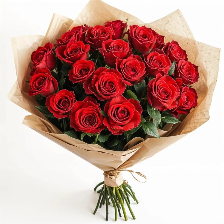 21 красная роза Рэдс